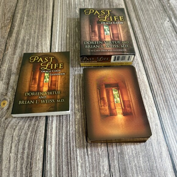 PAST LIFE Oracle Cards 44-Card Deck and Guidebook by Virtue & Weiss - Picture 3 of 7